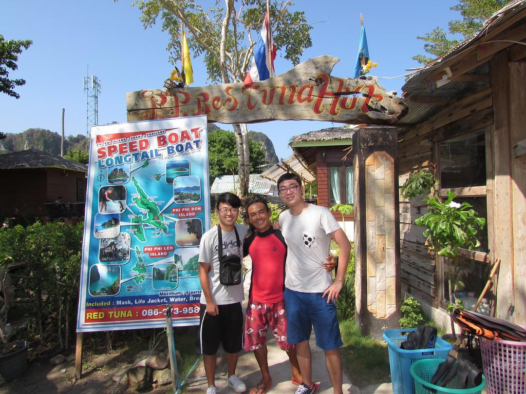 Pp Red Tuna Hut Phi Phi Islands Esterno foto