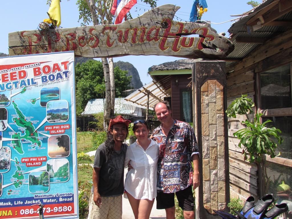 Pp Red Tuna Hut Phi Phi Islands Esterno foto